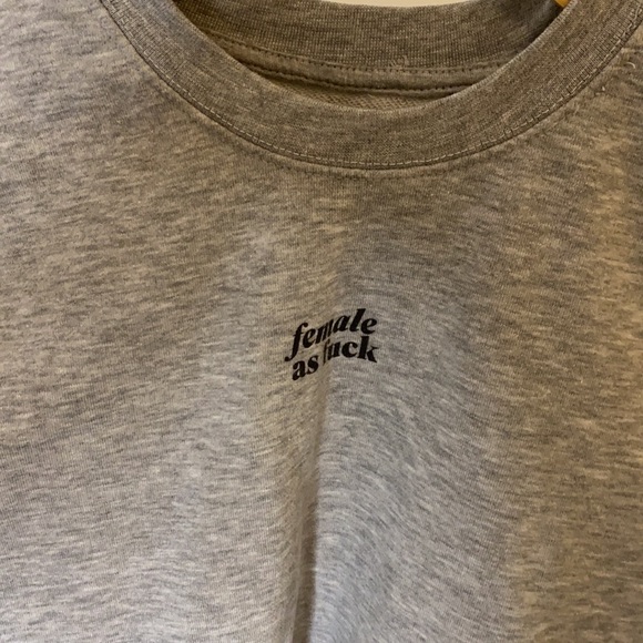 PEACE COLLECTIVE CROPPED SWEATER - Picture 2 of 2